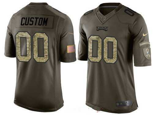 Nike Youth Philadelphia Eagles Customized Olive Camo Salute To Service Veterans Day Limited Jersey,We sell and wholesale Nike Youth Philadelphia Eagles Customized Olive Camo Salute To Service Veterans Day Limited Jersey on line form chian!